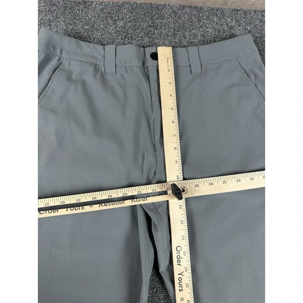 Bad Birdie Mens 34x30 Golf Pants Gray Chino Athletic Performance Casual Stretch